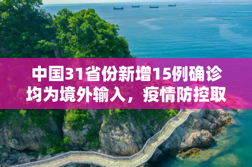 中国31省份新增15例确诊均为境外输入，疫情防控取得显著成效,31省份新增15例确诊均为境外输入
