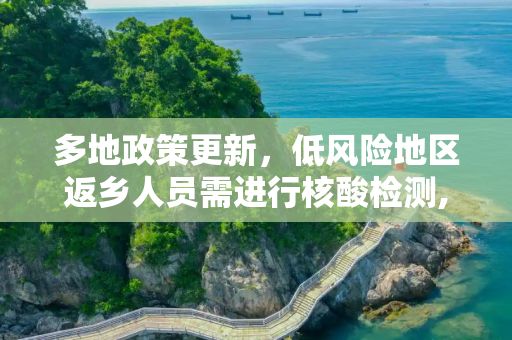 多地政策更新，低风险地区返乡人员需进行核酸检测,多地要求低风险地区返乡也需核检