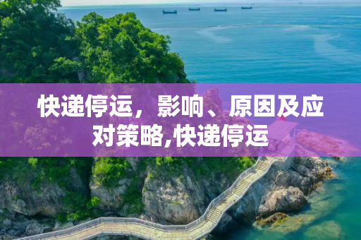 快递停运，影响、原因及应对策略,快递停运