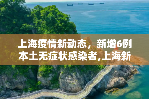 上海疫情新动态，新增6例本土无症状感染者,上海新增6例本土无症状